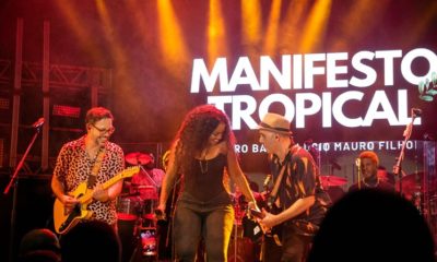 Iza e Banda Manifesto Tropical se apresentam no Festival 'Enel Por Você' (Foto: Divulgação)