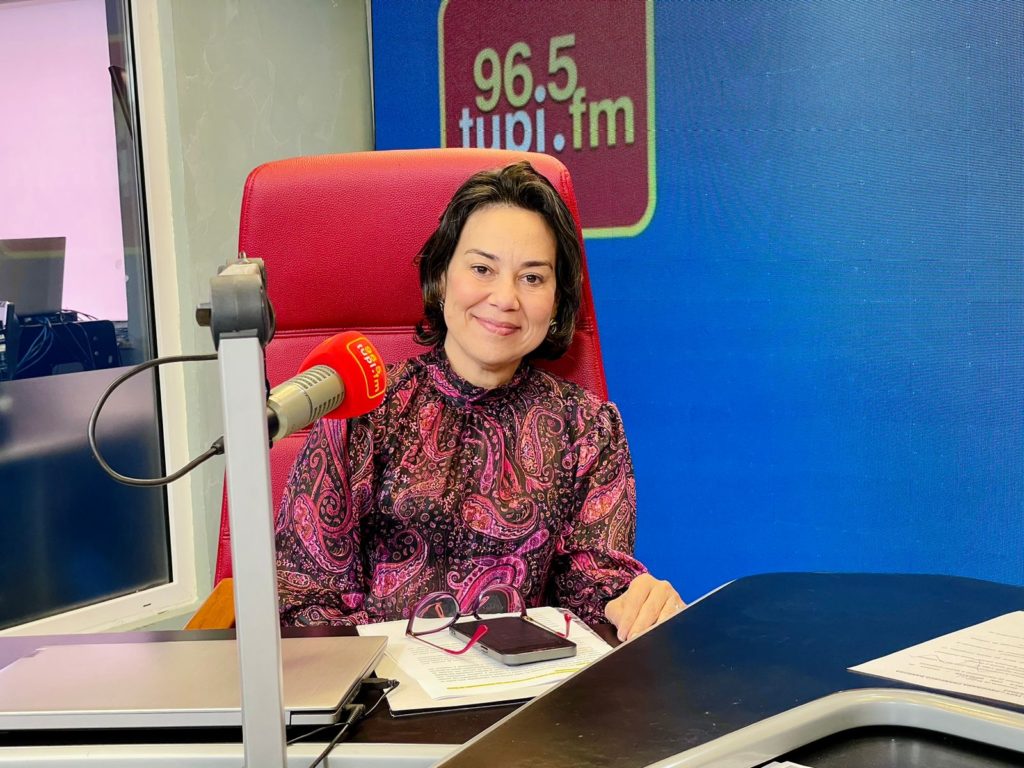 Secretária de Estado da Mulher, Heloisa Aguiar