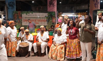 Fuzuê celebra 16 anos da Companhia de Aruanda no Viaduto de Madureira (Foto: Divulgação)
