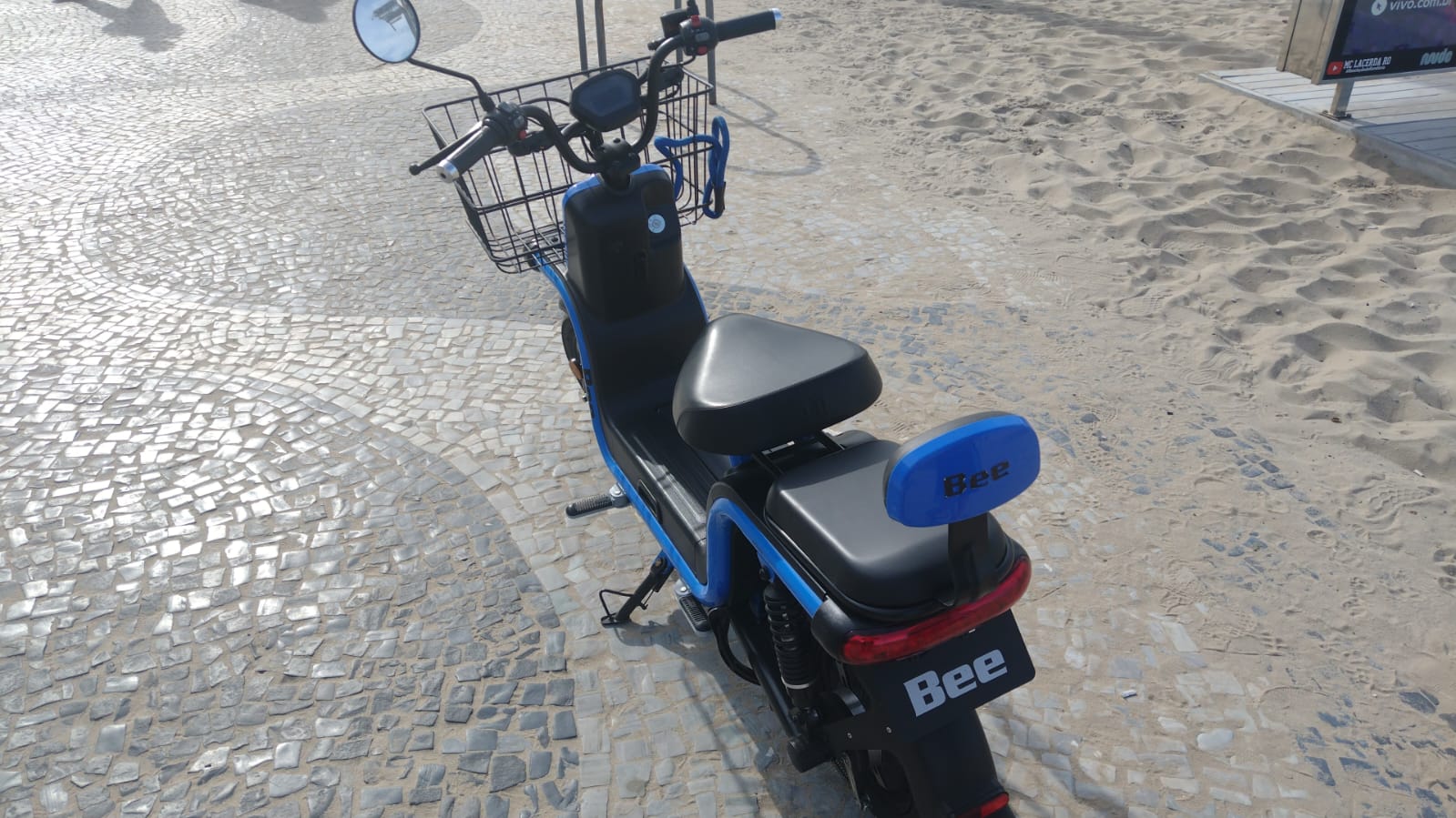 (Ciclomotor/Foto: Thalyson Martins - Repórter Super Rádio Tupi)