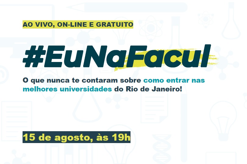 JA Rio de Janeiro e IJCA realizam live com dicas exclusivas sobre acesso e permanência nas universidades (Foto: Divulgação)