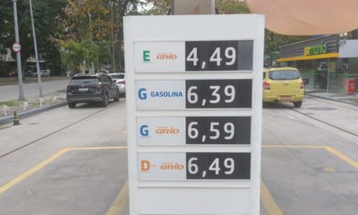 Gasolina fica mais cara em postos do Rio