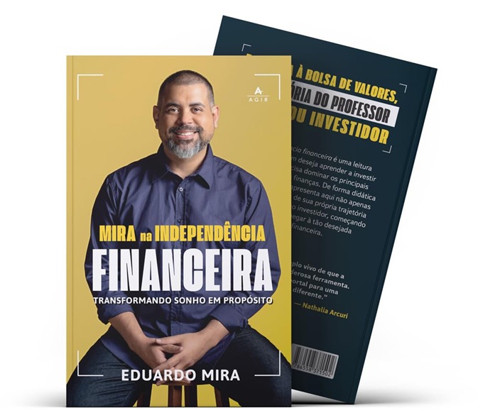 Fenômeno das redes sociais, professor Eduardo Mira lança o livro 'Mira na independência financeira' (Foto: Divulgação)