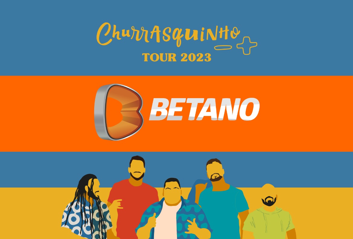 Com patrocínio da Betano, turnê ‘Churrasquinho 2023’, do grupo 'Menos é Mais', chega ao Rio (Foto: Divulgação)