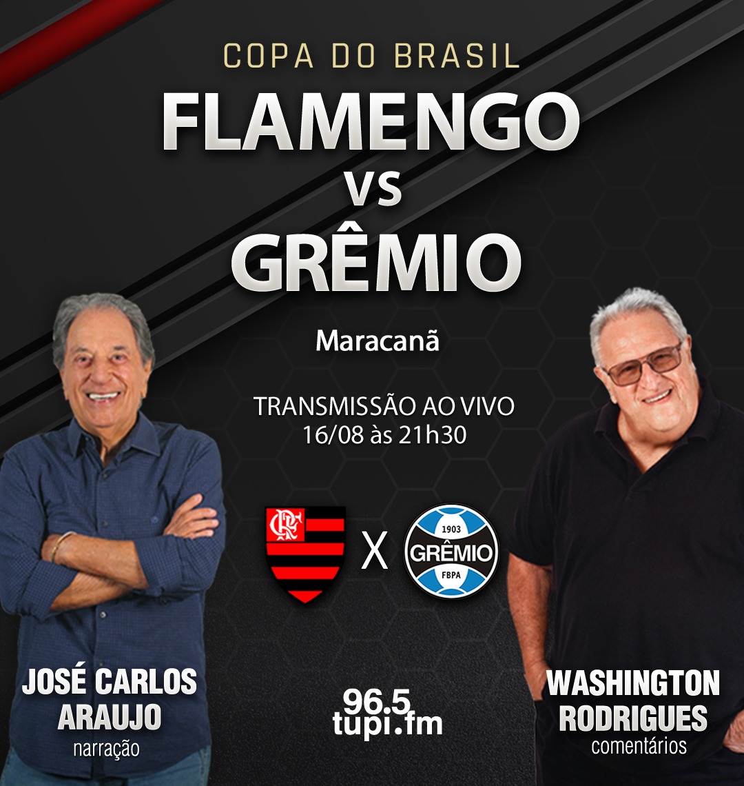 TRANSMISSÃO AO VIVO  FLAMENGO X GRÊMIO (SEMIFINAL COPA DO BRASIL 2023) 