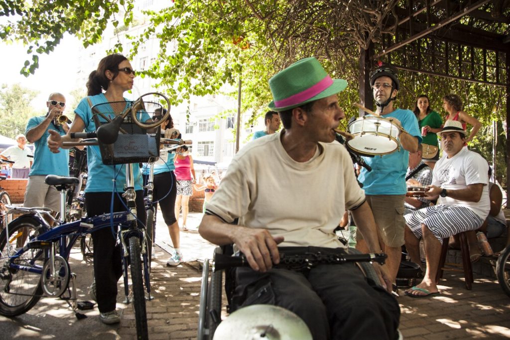 Cyclophonica-Orquestra de Bicicletas homenageia Hermeto Pascoal em primeiro roteiro do ano