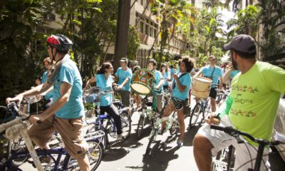 Cyclophonica-Orquestra de Bicicletas homenageia Hermeto Pascoal em primeiro roteiro do ano