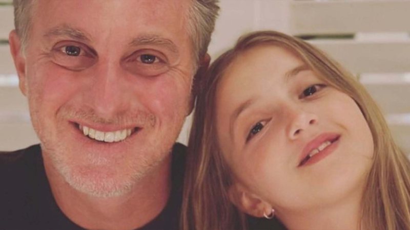 Luciano Huck e a filha Eva