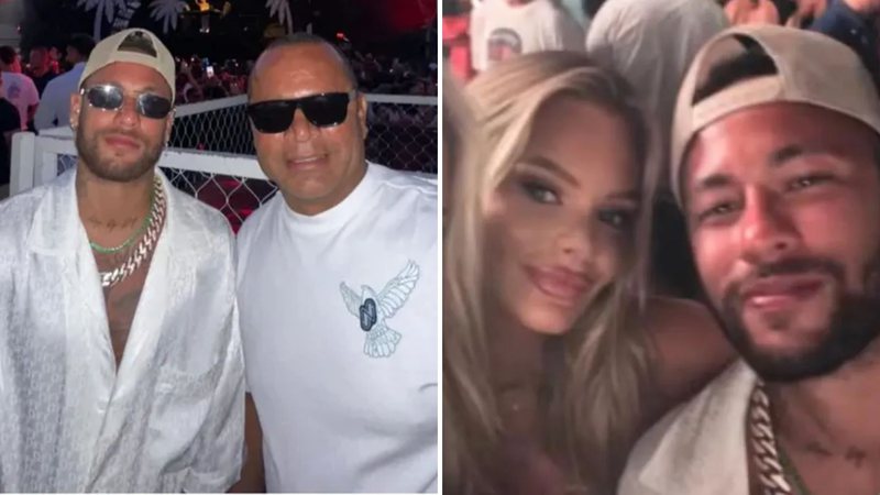 Neymar é criticado por curtir festa em Ibiza ao lado do pai enquanto a namorada grávida estava em casa