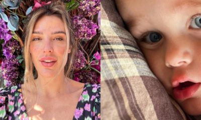 Filho de Rafa Brites e Felipe Andreoli encanta o público