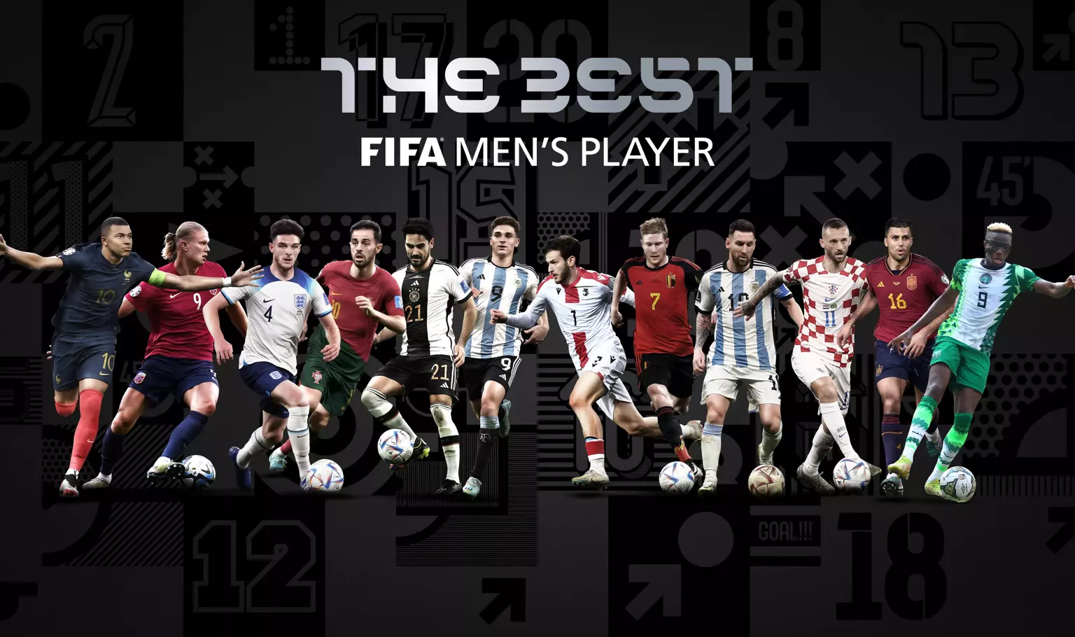 The Best: Messi, Haaland e Mbappé são os finalistas do prêmio de melhor  jogador da Fifa