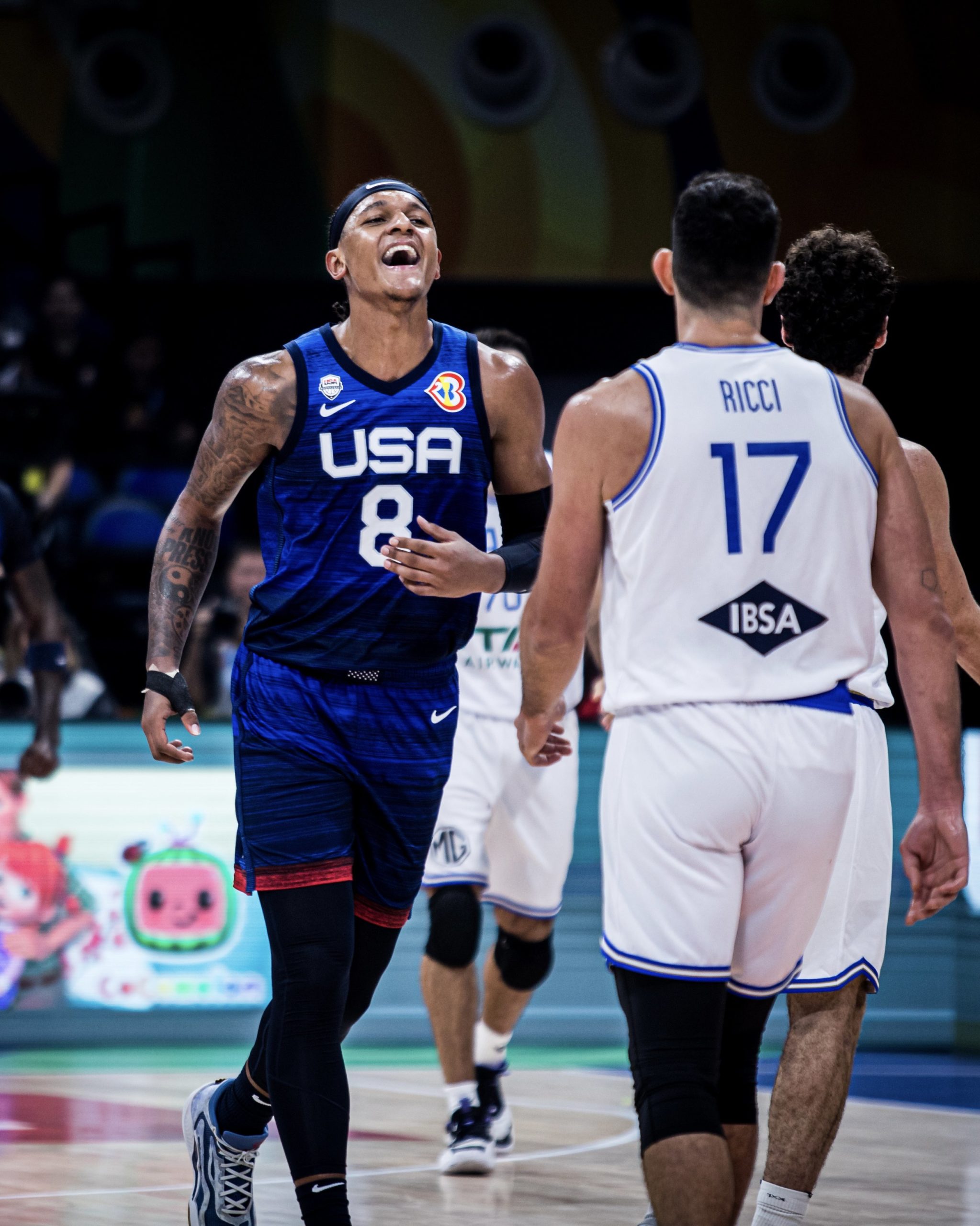 Estados Unidos vencem Itália e disputam semifinal do Mundial de Basquete