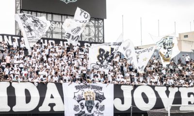 Treino aberto do Santos