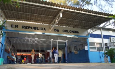 Prefeitura do Rio entrega reforma da Escola Municipal República da Colômbia (Foto: Guilherme Oliveira/ Divulgação)