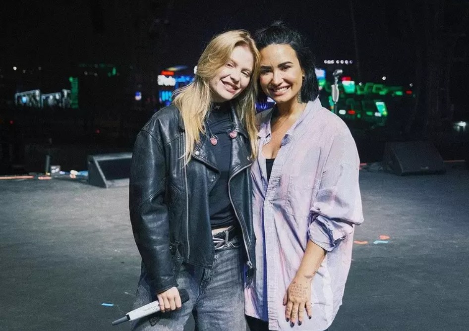 Luísa Sonza e Demi Lovato