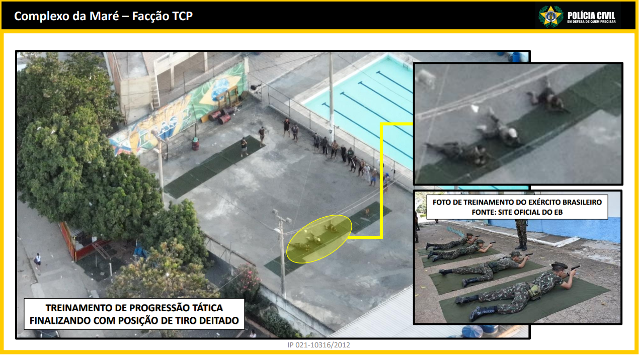 Tática de guerra na Maré