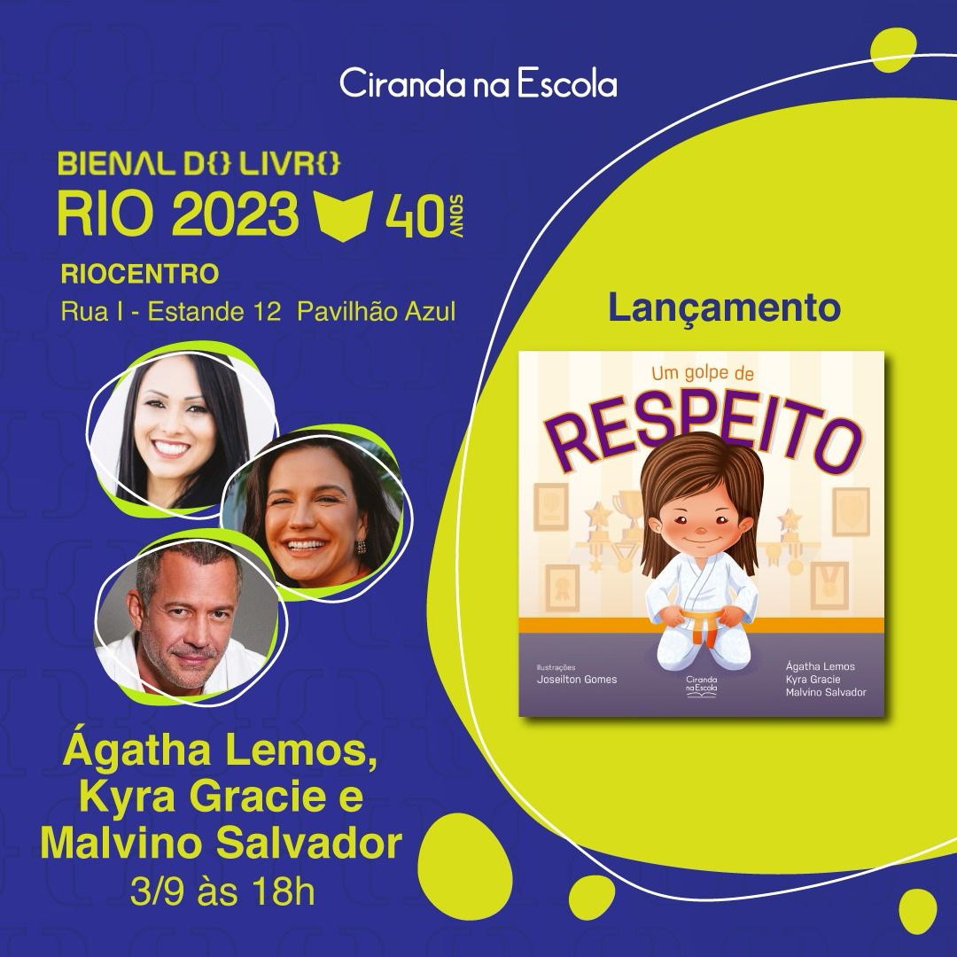 Kyra Gracie e Malvino Salvador lançam livro infantil neste domingo na Bienal do Livro (Foto: Divulgação)