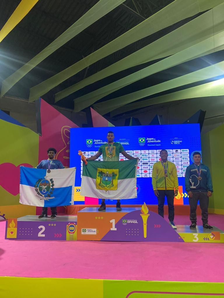 Atleta da geração Upp Wrestling fatura duas medalhas nos jogos da juventude 2023