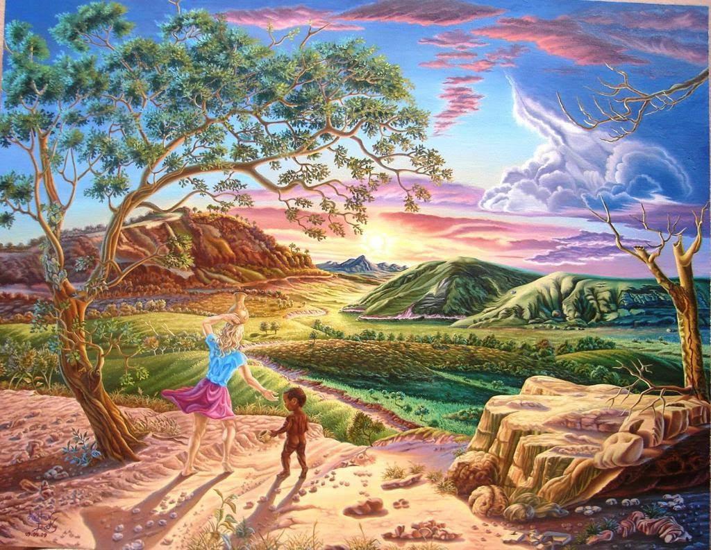 Pintor surrealista expõe na Câmara dos Vereadores de Niterói (Foto: Divulgação)