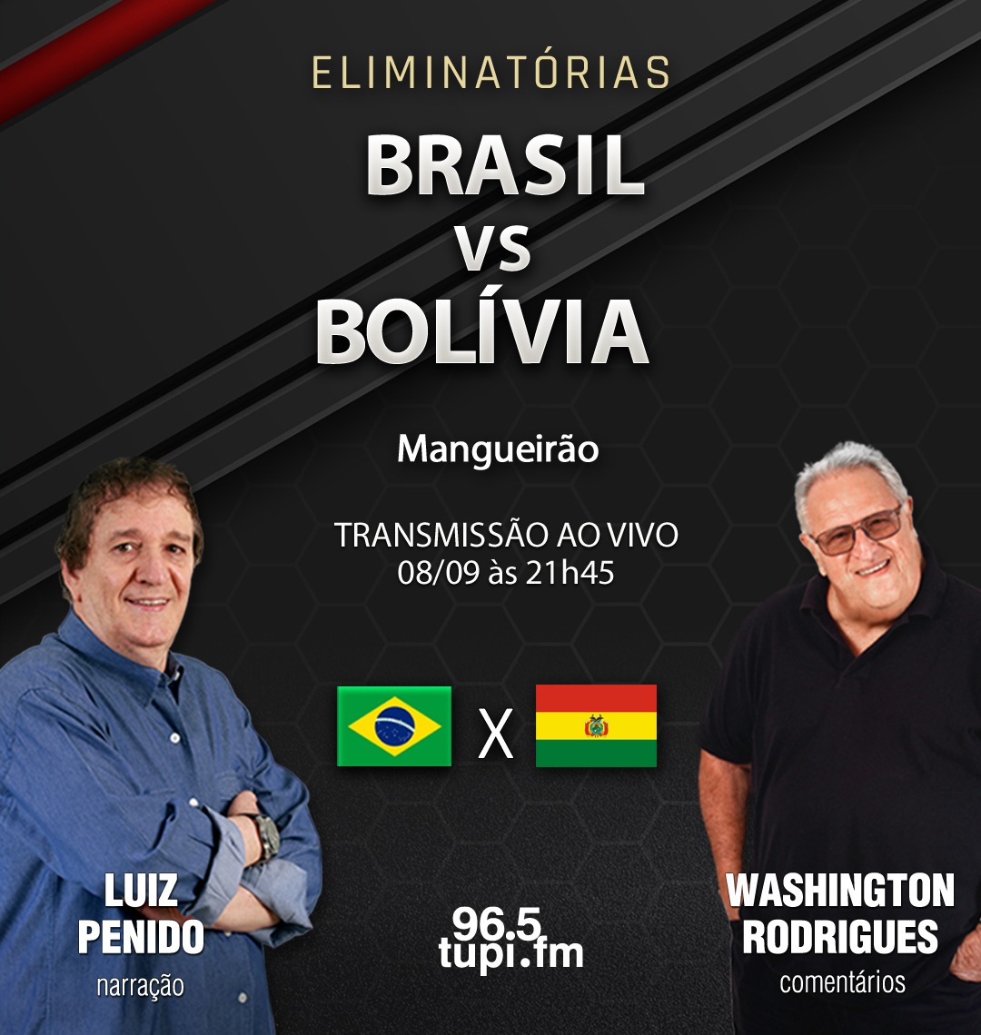 BRASIL X BOLÍVIA TRANSMISSÃO AO VIVO DIRETO DO MANGUEIRÃO