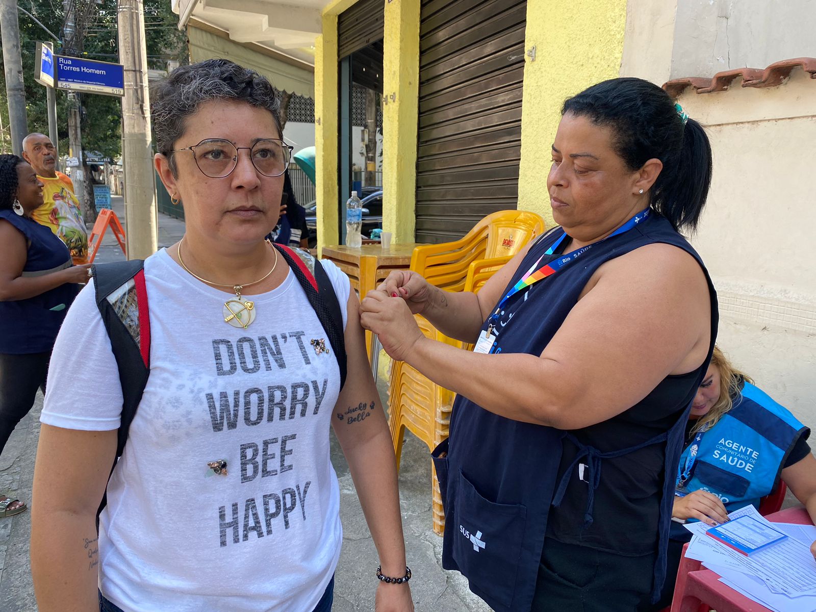 'Sub na sua Porta' vacina moradores da Tijuca após aumento de casos de Covid