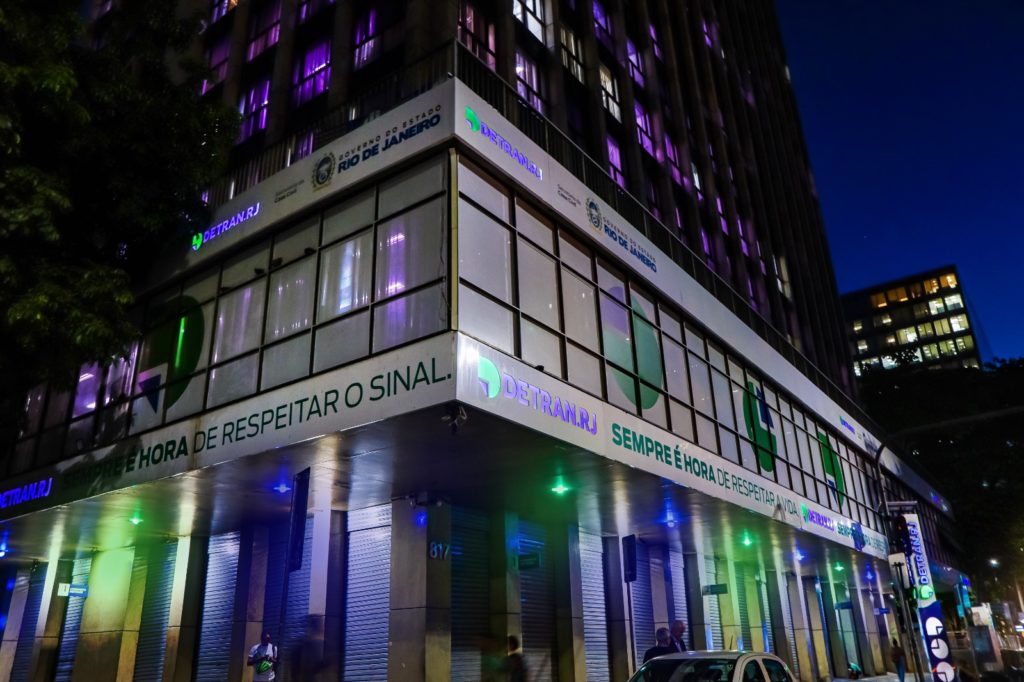 Sede do Detrano, no Centro do Rio