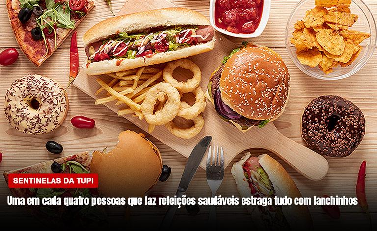Adeptos de refeições saudáveis podem comprometer a dieta com lanchinhos (Foto: Erika Corrêa/ Super Rádio Tupi)