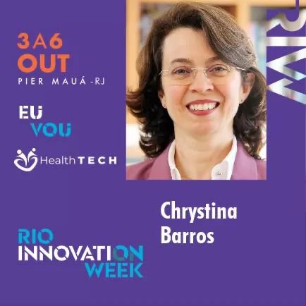 Executiva em saúde Chrystina Barros