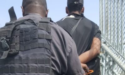 Homem é preso em flagrante por furtar cabos da Supervia (Foto: Divulgação)