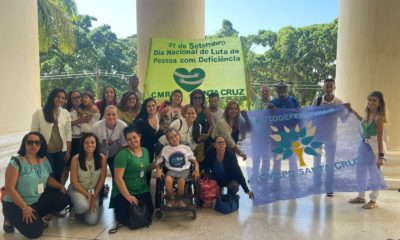 No Dia de Luta da Pessoa com Deficiência, autodefensores os protagonistas do evento no Instituto Benjamin Constant (Foto: Divulgação)