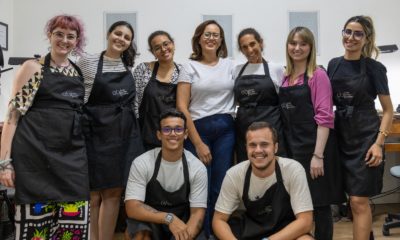 Alunos da Escola Brasileira de Joalheria participam do CASACOR Rio (Foto: Divulgação)