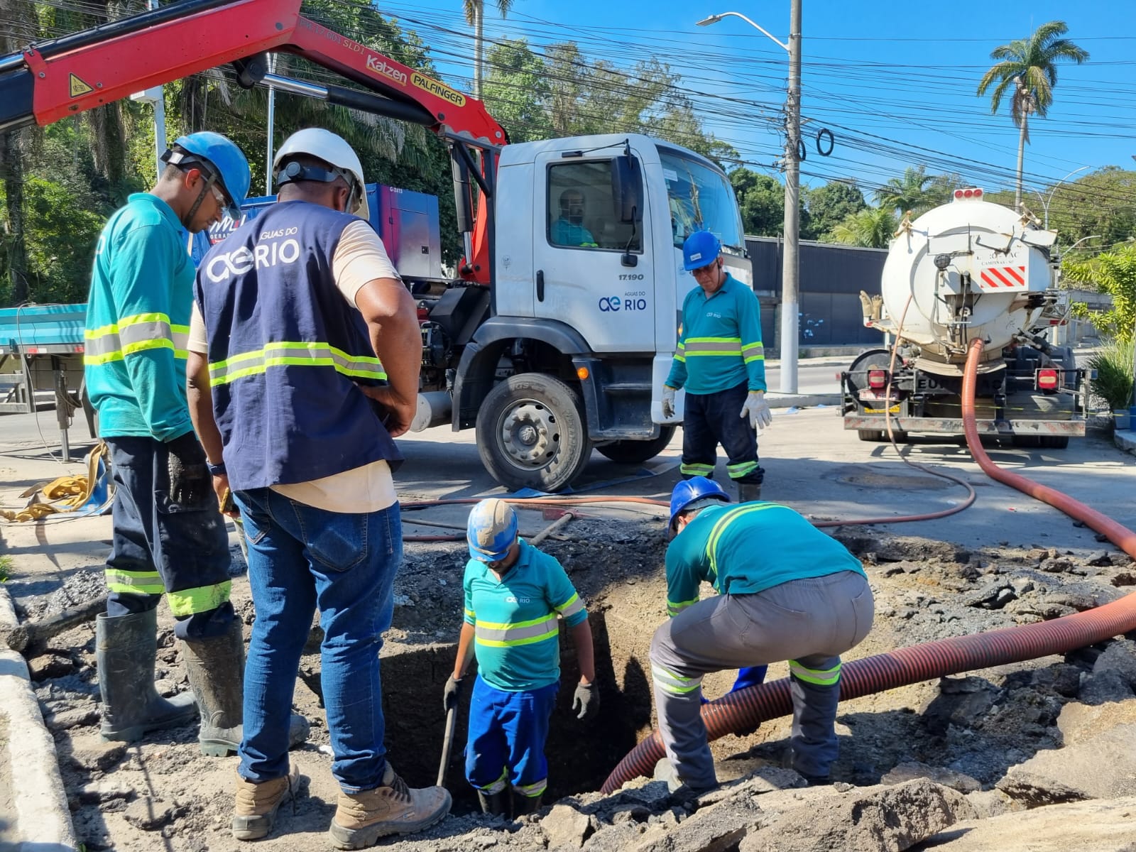 Baixada Fluminense ganha mais de 300 registros de água para melhorar o abastecimento (Foto: Divulgação)