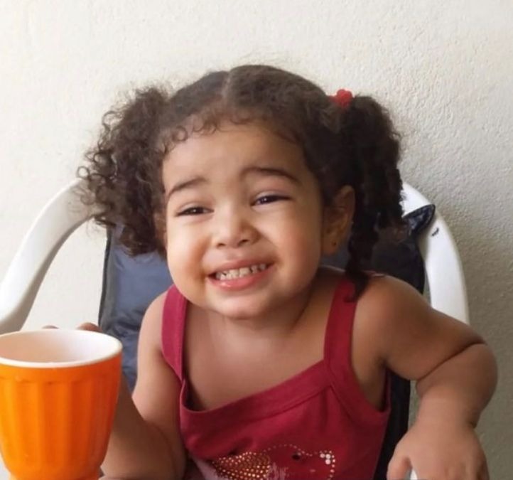 Heloísa dos Santos Silva, de 3 anos, morreu baleada em uma ação da PRF