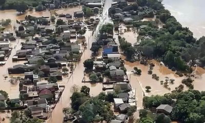 Estragos de ciclone no Rio Grande do Sul