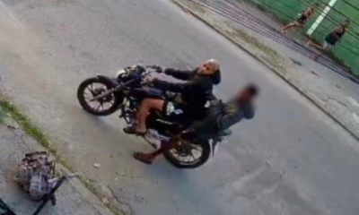 Renan Mello da Silva, de 20 anos, conhecido como Renanzinho Capeta foi preso pela Polícia Militar