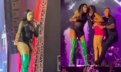 Mulher invade palco de Ludmilla