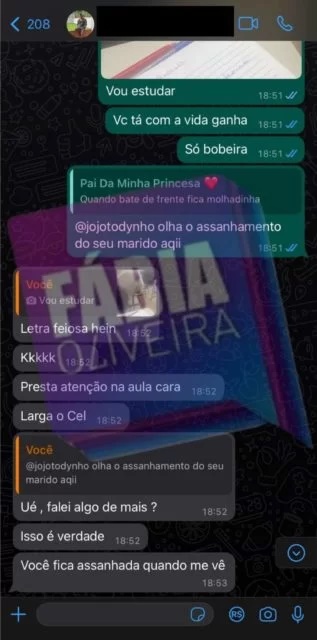 Namorado de Jojo Todynho tenta comprar noite de amor com a ex-mulher