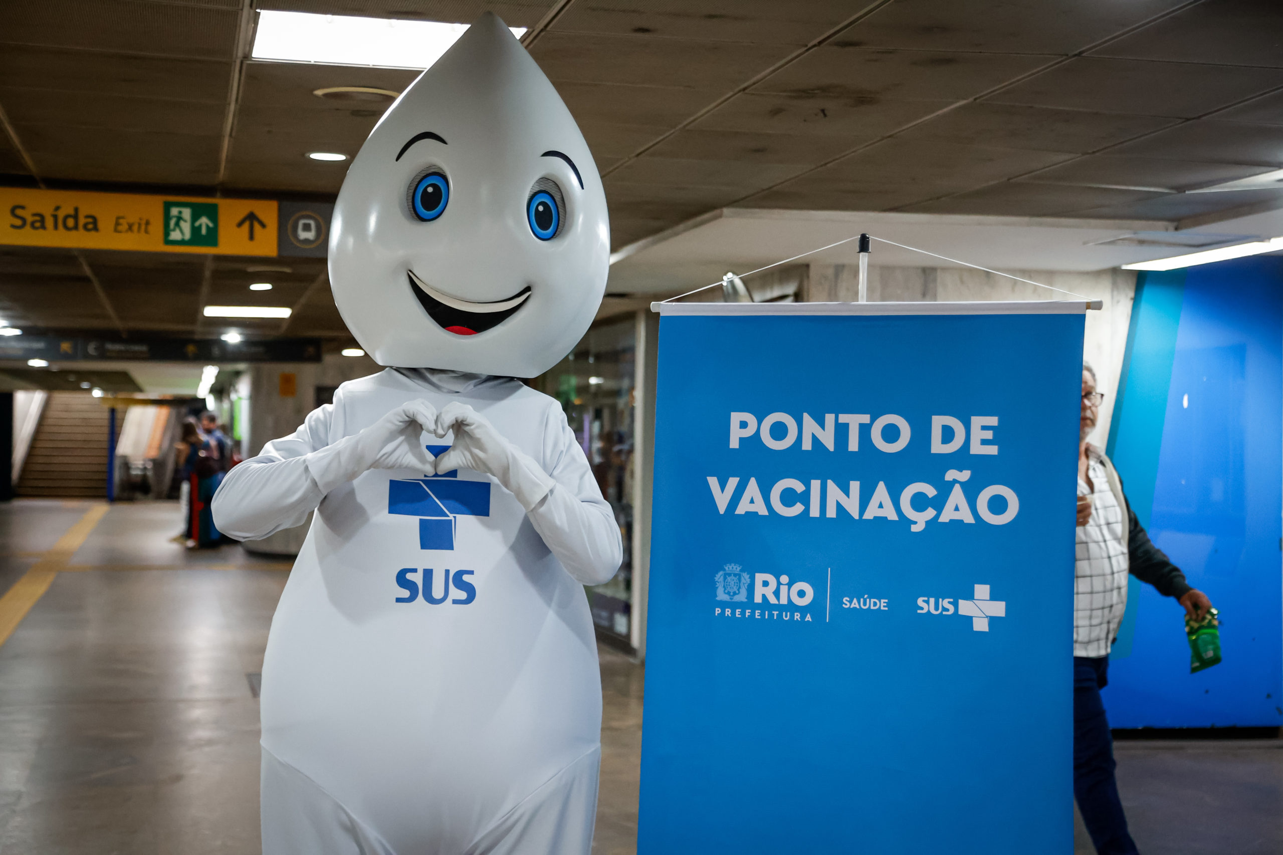 Dia Nacional da Vacinação: Pacto pela proteção da população (Foto: Edu Kapps / SMS-Rio)