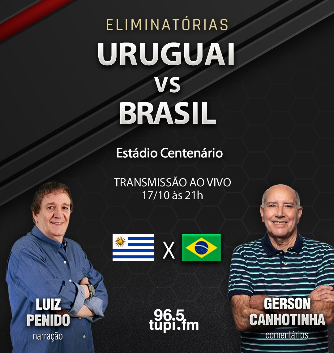 BRASIL X URUGUAI TRANSMISSÃO AO VIVO DIRETO DO CENTENÁRIO EM