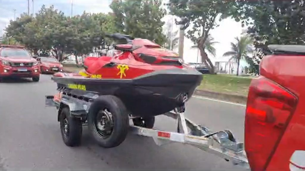 Novas moto-aquáticas dos Bombeiros do RJ