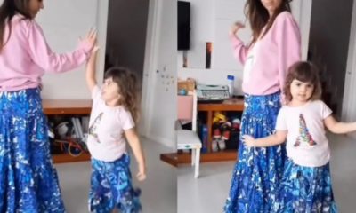 Tatá Werneck e a filha