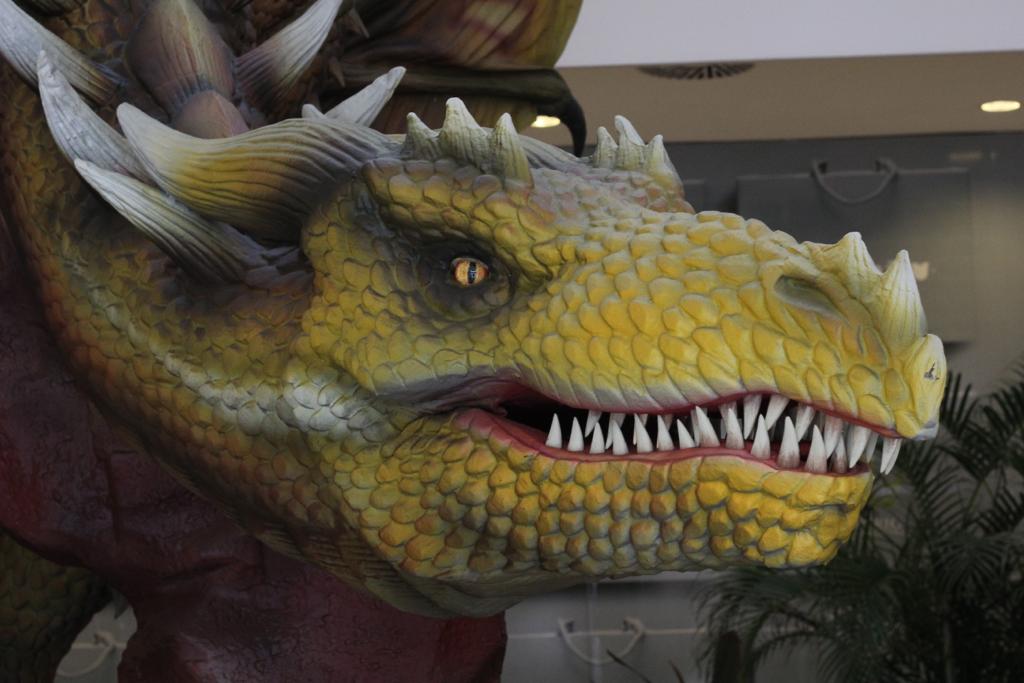 Pela 1ª vez na Zona Oeste, Bangu Shopping recebe exposição de dragões de até 5m de altura (Foto: Divulgação)