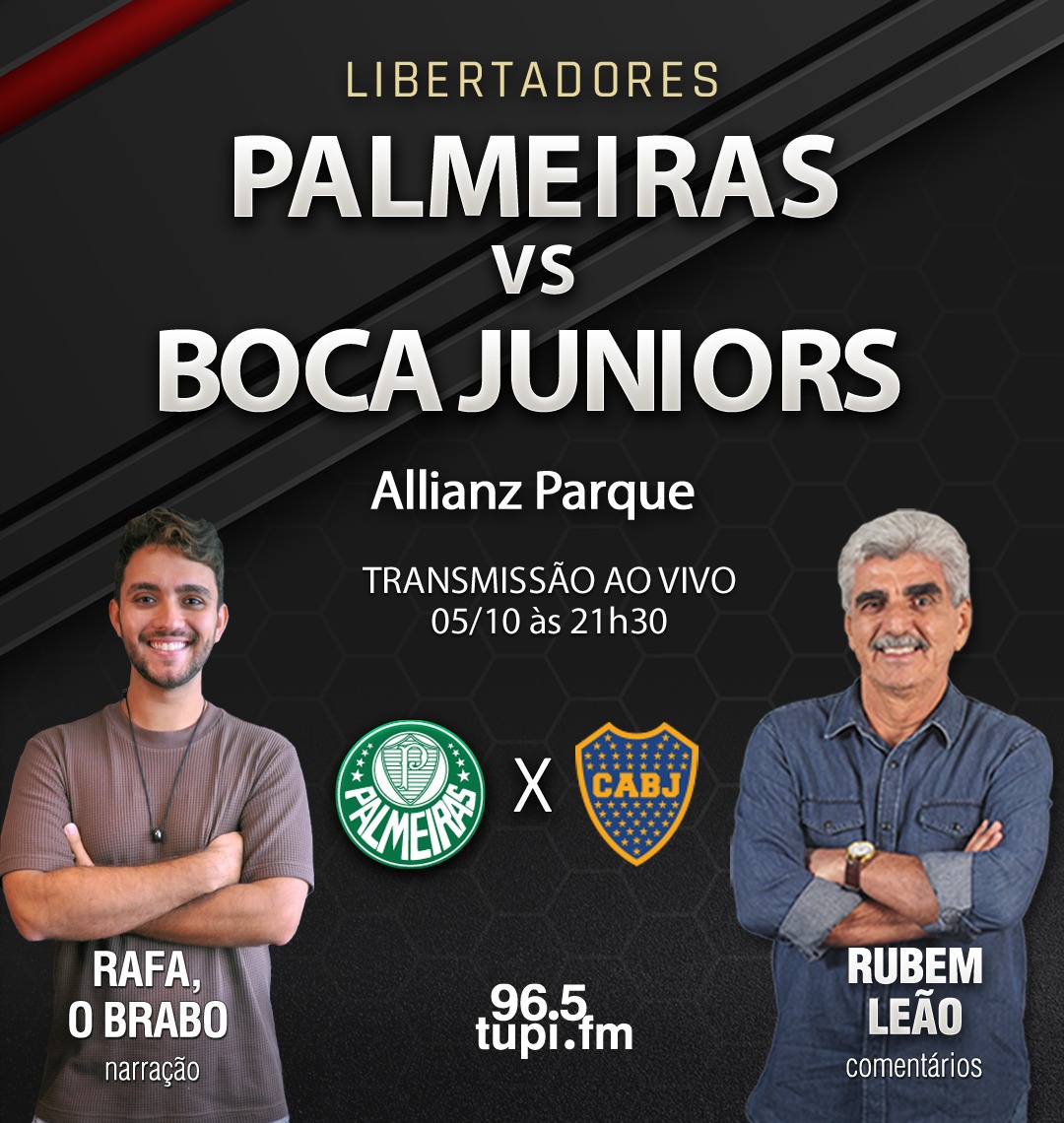 PALMEIRAS X BOCA JUNIORS TRANSMISSÃO AO VIVO DIRETO DO ALLIANZ