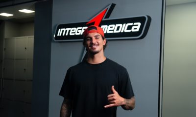 Integralmedica é a nova patrocinadora do tricampeão mundial Gabriel Medina (Foto: Marcelus Colucci/Integralmedica/ Divulgação)
