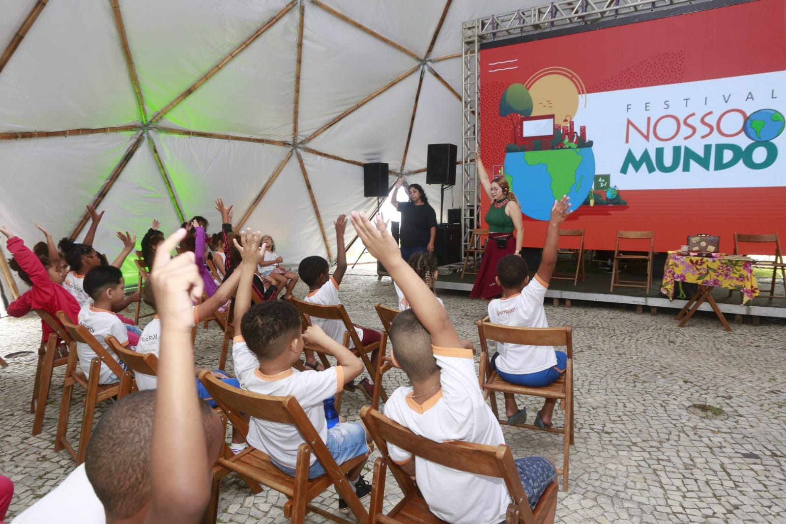 Festival Nosso Mundo levará programação gratuita de arte e cultura para Praça do Rádio Amador, em Niterói (Foto: Divulgação)