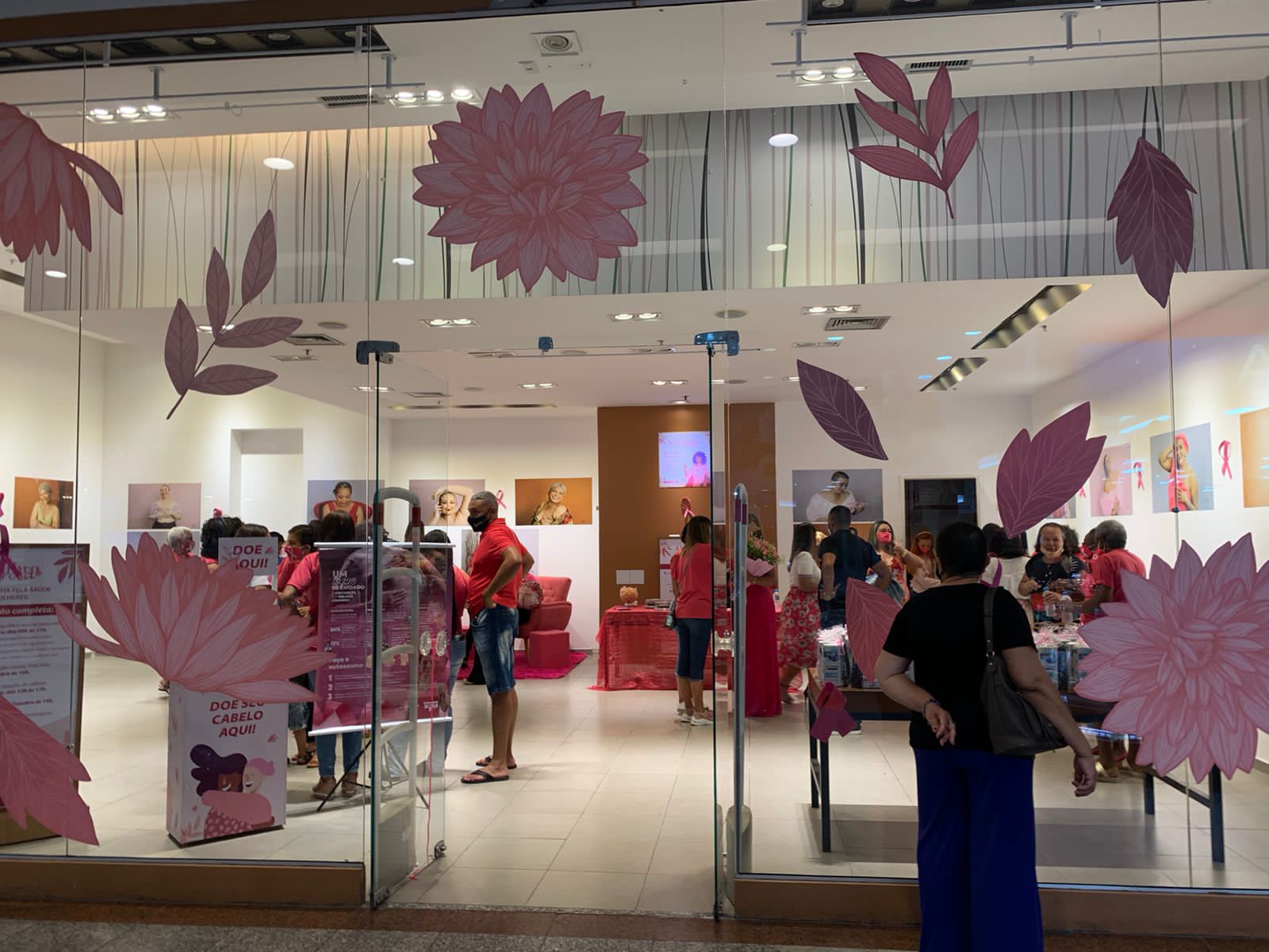 São Gonçalo Shopping participa do 'Outubro Rosa' com ações gratuitas e solidárias (Foto: Divulgação)