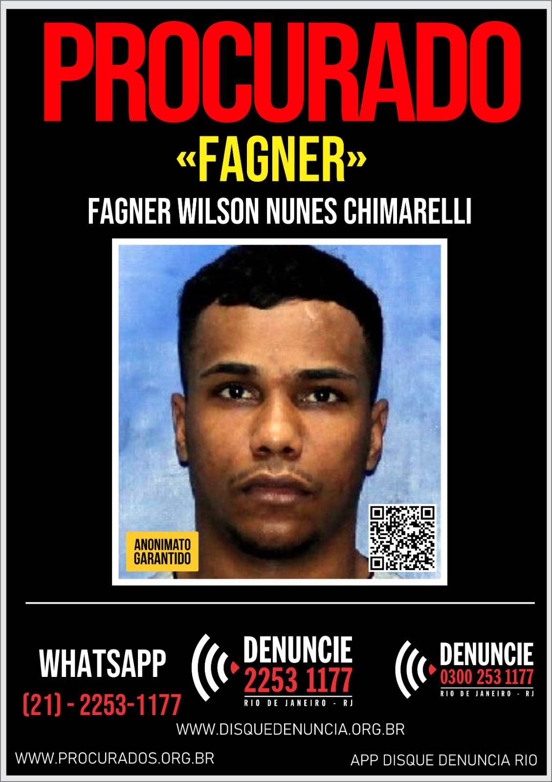 Disque Denúncia busca informações por falso entregador que matou porteiro no Centro do Rio