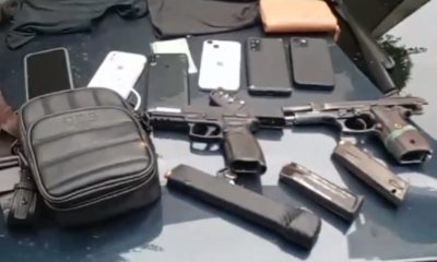 Acusados de roubar celulares são presos em Laranjeiras