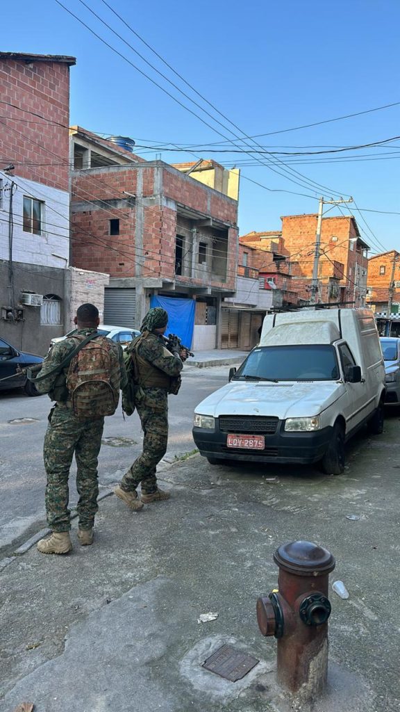 Polícia Militar no Complexo da Maré