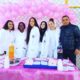 Rede Daltro Educacional leva alunos para postos de saúde em prol do Outubro Rosa (Foto: Divulgação)